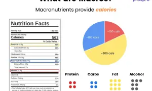 Tabla nutricional de un Big Mac y gráfico de calorías. Aprende a calcular macros para entender tu ingesta.