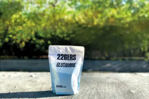 Bolsa de glutamina 226ERS, ideal para saber cuándo tomar glutamina y potenciar tu recuperación.