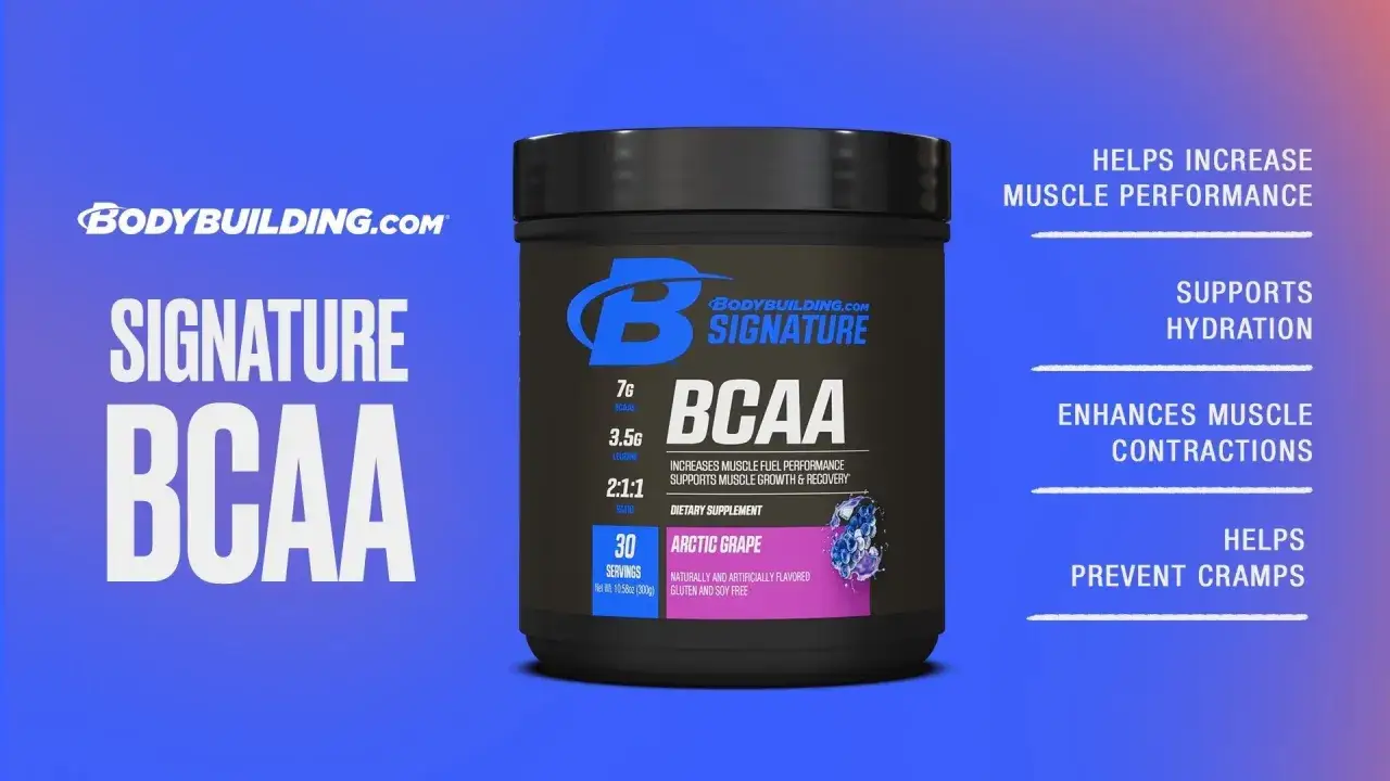 BCAA que es: suplemento para rendimiento muscular, hidratación y recuperación. Sabor Arctic Grape.